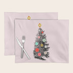 Retro Christmes tree no2 Placemat Gallery Image 1