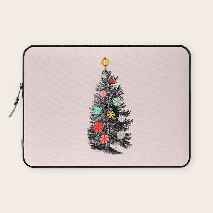 Retro Christmes tree no2 Laptop Sleeve Gallery Image 1