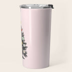 Retro Christmes tree no2 Travel Mug Gallery Image 2