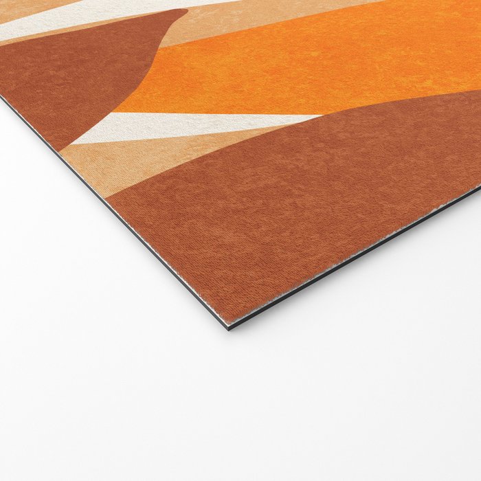 Abstract Boho Tropical Foliage 3 Welcome Mat Gallery Image 2