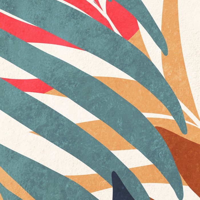 Abstract Boho Tropical Foliage 3 Coffee Mug Gallery Image 2