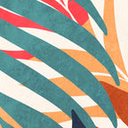 Abstract Boho Tropical Foliage 3 Coffee Mug Gallery Image 2