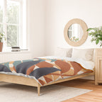 Abstract Boho Tropical Foliage 3 Duvet Cover Gallery Image 2