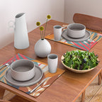 Abstract Boho Tropical Foliage 3 Placemat Gallery Image 2
