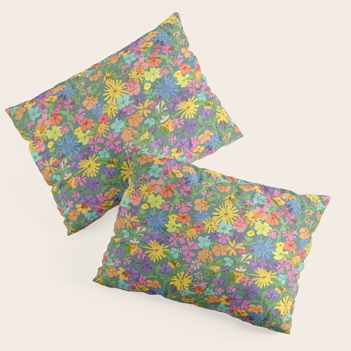 Garden at Night Pillow Sham Gallery Image 1