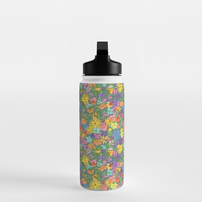 Garden at Night Water Bottle Gallery Image 3