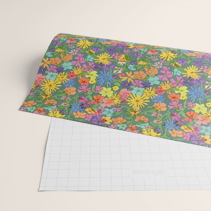 Garden at Night Wrapping Paper Gallery Image 2