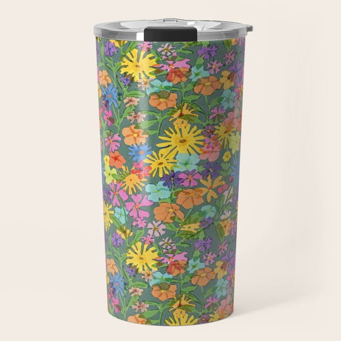 Garden at Night Travel Mug Gallery Image 1