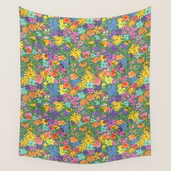 Garden at Night Wall Tapestry Gallery Image 4