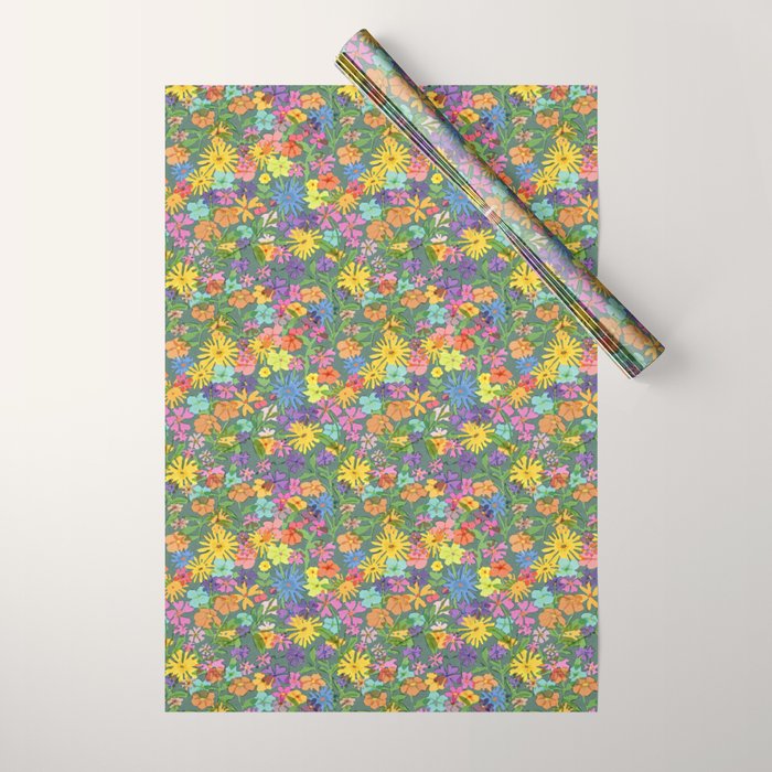 Garden at Night Wrapping Paper Gallery Image 1