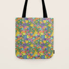 Garden at Night Tote Bag Gallery Image 1