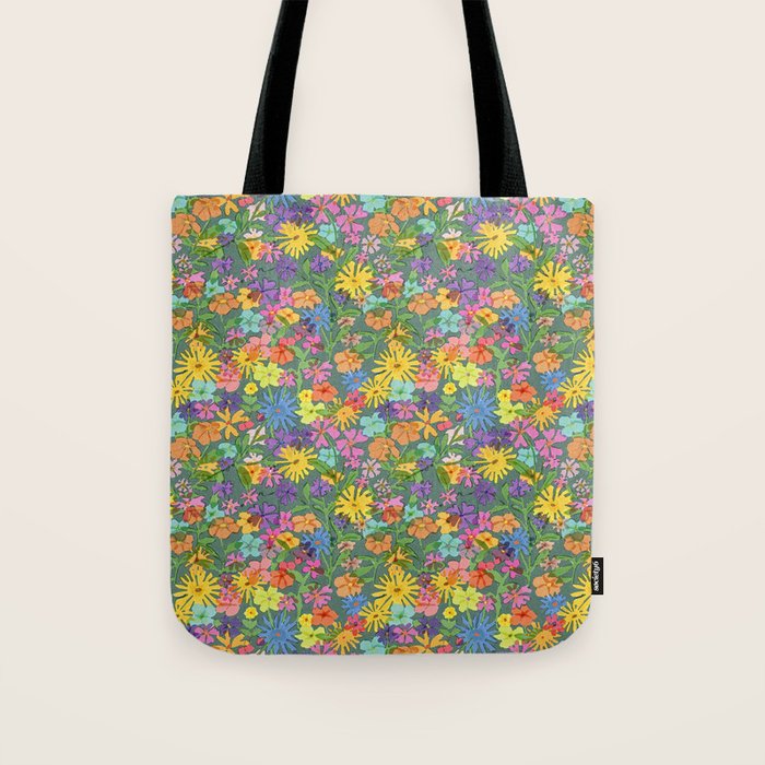 Garden at Night Tote Bag Gallery Image 1