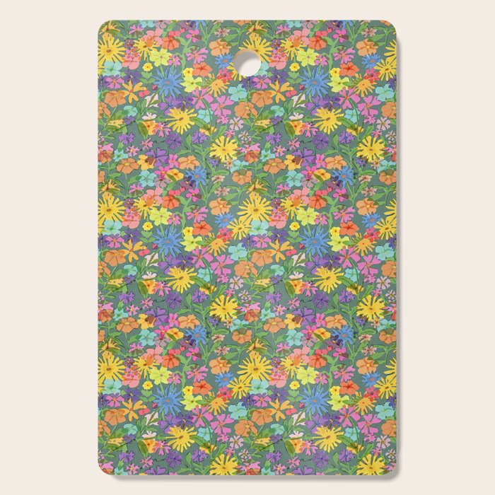 Garden at Night Cutting Board Gallery Image 1