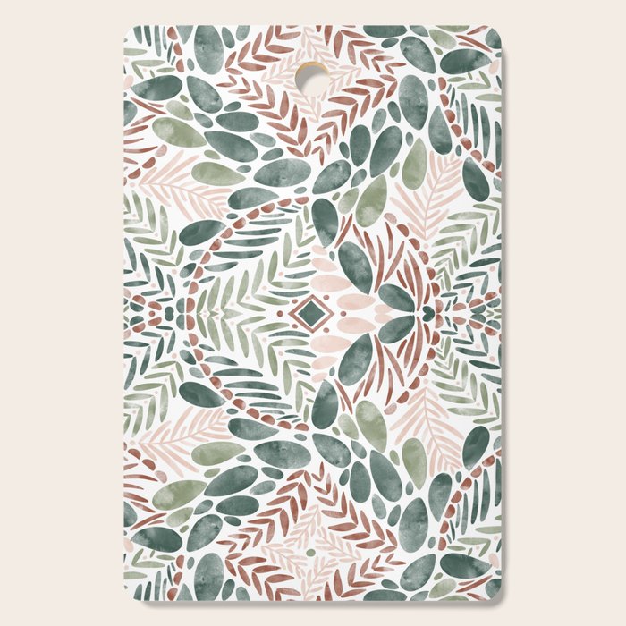 Jungle Charm Artistic Medley Cutting Board Gallery Image 1