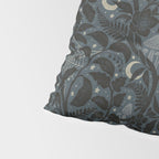 Mysterious Garden - midnight blue Pillow Sham Gallery Image 4
