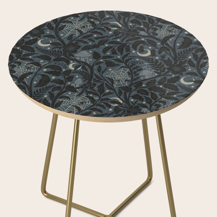 Mysterious Garden - midnight blue Side Table Gallery Image 2