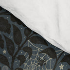 Mysterious Garden - midnight blue Comforter Gallery Image 4