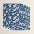 Monochromatic winter flowers Wrapping Paper Gallery Image 3