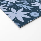 Monochromatic winter flowers Welcome Mat Gallery Image 2