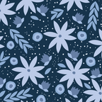 Monochromatic winter flowers Coffee Mug Gallery Image 2