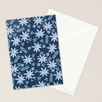 Monochromatic winter flowers Stationery Card Gallery Image 2