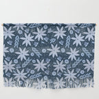 Monochromatic winter flowers Wall Hanging Gallery Image 1