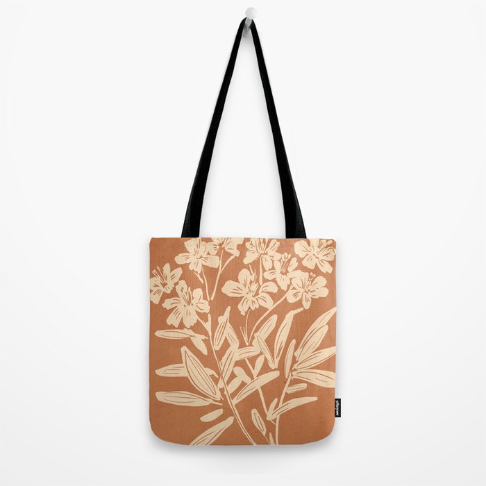 Minimalist Flowers 4 Tote Bag Gallery Image 2