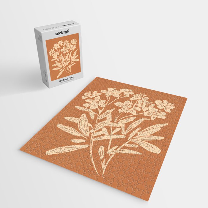 Minimalist Flowers 4 Jigsaw Puzzle Gallery Image 2