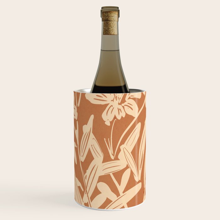 Minimalist Flowers 4 Wine Chiller Gallery Image 1