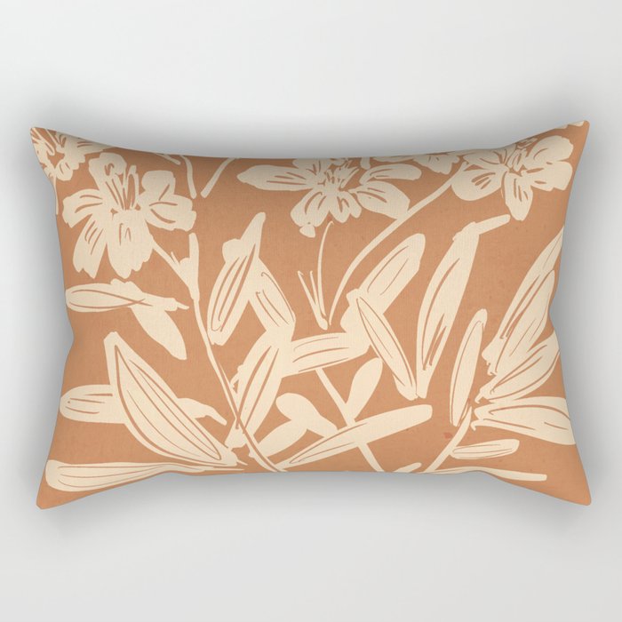 Minimalist Flowers 4 Rectangular Pillow Gallery Image 2