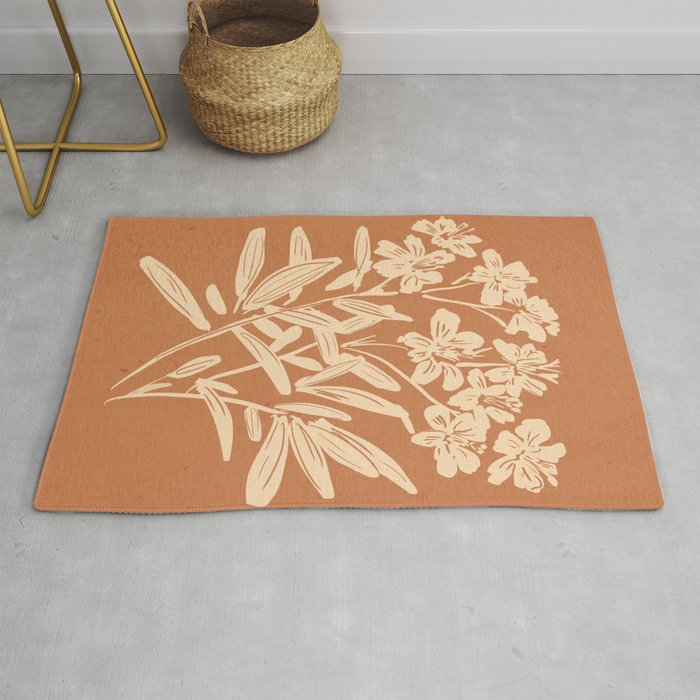 Minimalist Flowers 4 Rug Gallery Image 1