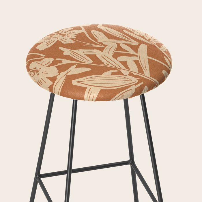 Minimalist Flowers 4 Stool Gallery Image 2