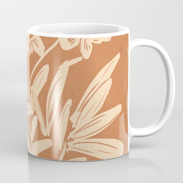 Minimalist Flowers 4 Coffee Mug Gallery Image 1