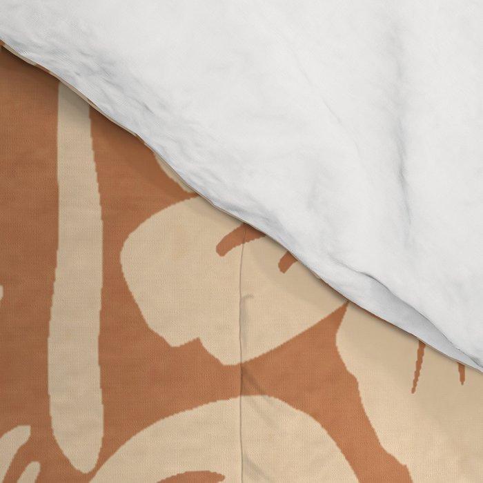 Minimalist Flowers 4 Comforter Gallery Image 4