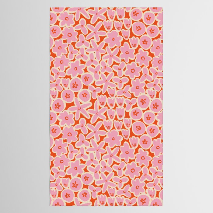 Vibrant Summer Pattern #2 Tablecloth Gallery Image 2