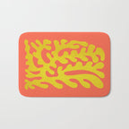 Sunflower & Tomato: Matisse Paper Cutouts 04 Bath Mat Gallery Image 1