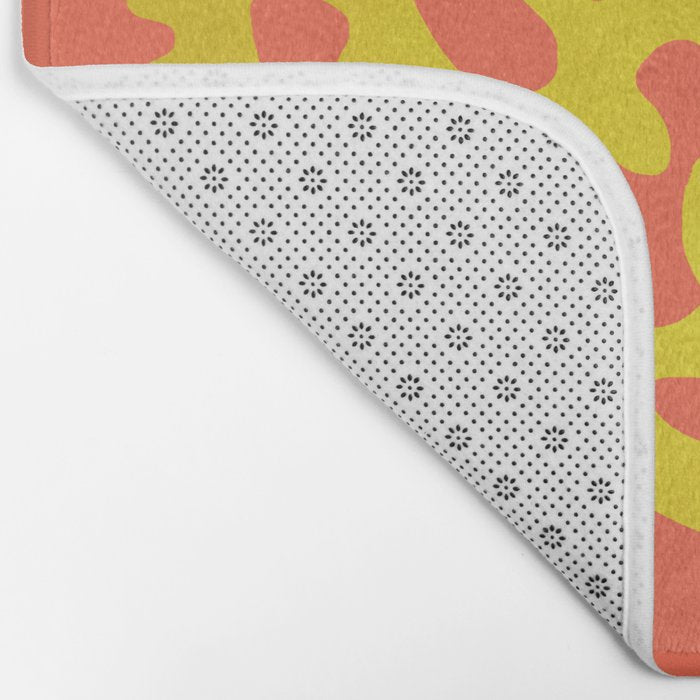 Sunflower & Tomato: Matisse Paper Cutouts 04 Bath Mat Gallery Image 2