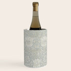 William Morris Honeysuckle & Tulip Light Grey and Blue Wine Chiller Gallery Image 2