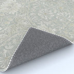 William Morris Honeysuckle & Tulip Light Grey and Blue Rug Gallery Image 4