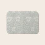 William Morris Honeysuckle & Tulip Light Grey and Blue Bath Mat Gallery Image 1