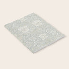 William Morris Honeysuckle & Tulip Light Grey and Blue Notebook Gallery Image 2