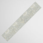 William Morris Honeysuckle & Tulip Light Grey and Blue Table Runner Gallery Image 3