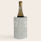 William Morris Honeysuckle & Tulip Light Grey and Blue Wine Chiller Gallery Image 1