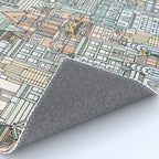New York watercolor Rug Gallery Image 4