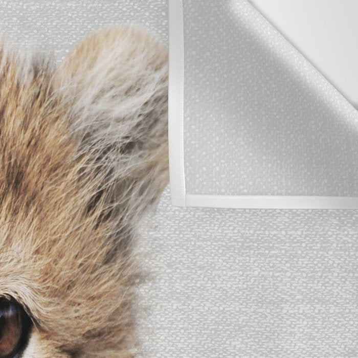 Baby Cheetah - Colorful Wall Tapestry Gallery Image 3