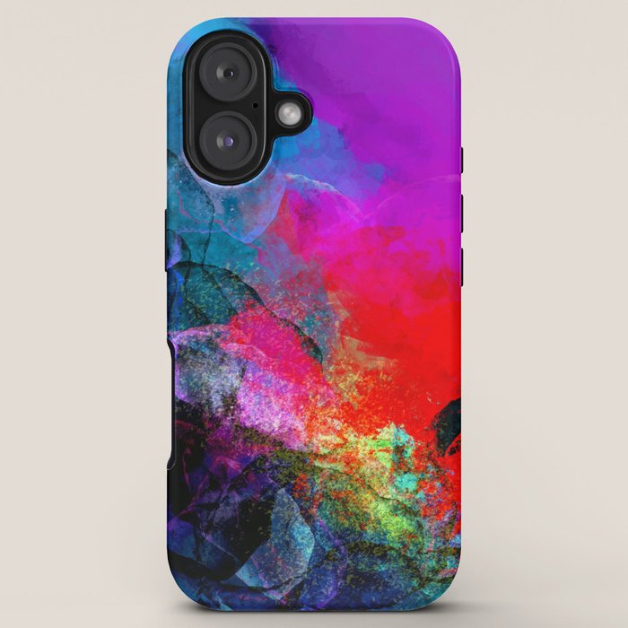 Enchantment, Abstract Painting iPhone Case Gallery Image 5