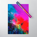 Enchantment, Abstract Painting Wrapping Paper Gallery Image 1