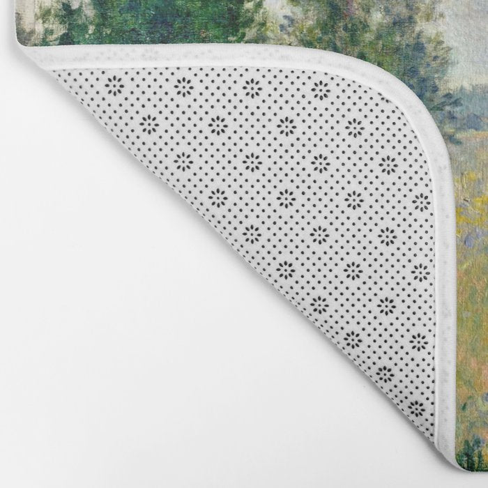 Poppy Fields near Argenteuil by Claude Monet Bath Mat Gallery Image 2