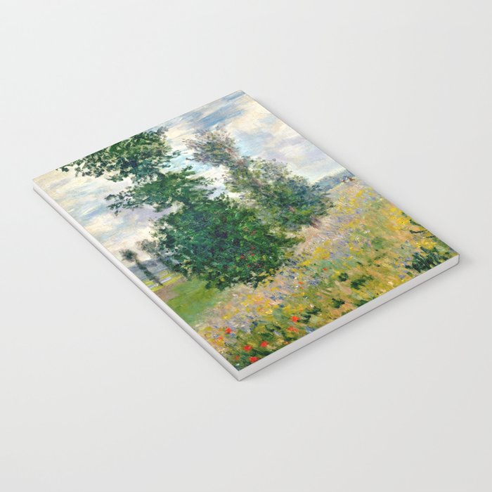 Poppy Fields near Argenteuil by Claude Monet Notebook Gallery Image 3