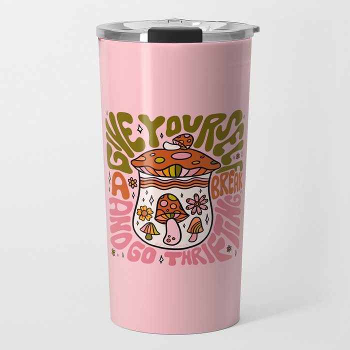 Give Yourself a Break Travel Mug Gallery Image 1